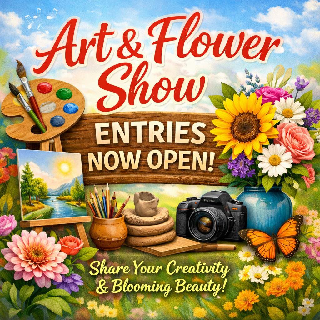 Art and Flower Show entries